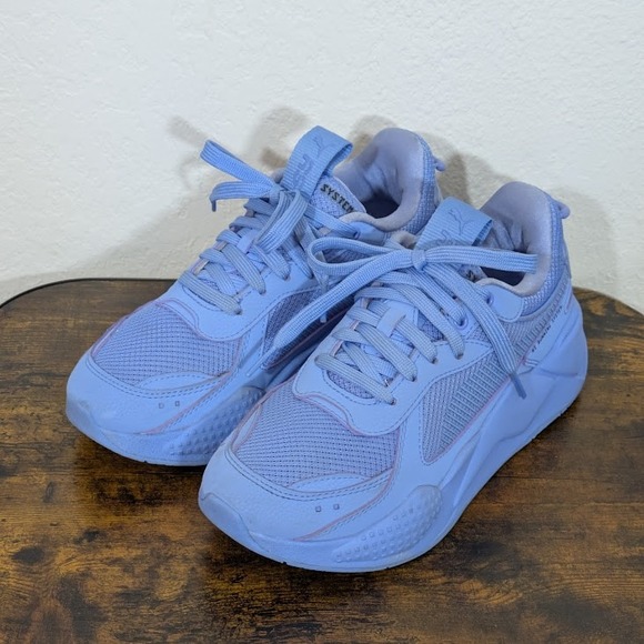 Puma RS-X Sneakers Monochrome Elektro Purple Women's 6.5 Running System - Picture 7 of 13